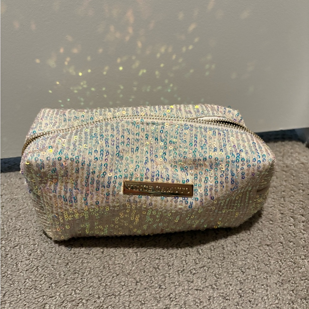 Sequin Vince Camuto Cosmetic Bag
